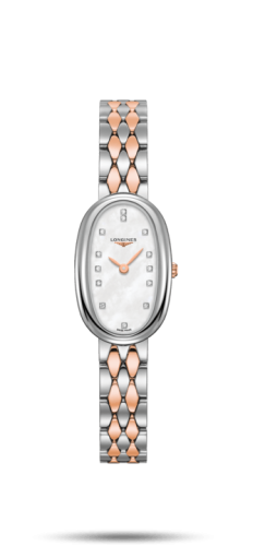 Longines Symphonette S Stainless Steel / Rose Gold / Diamond L2.305.5.87.7