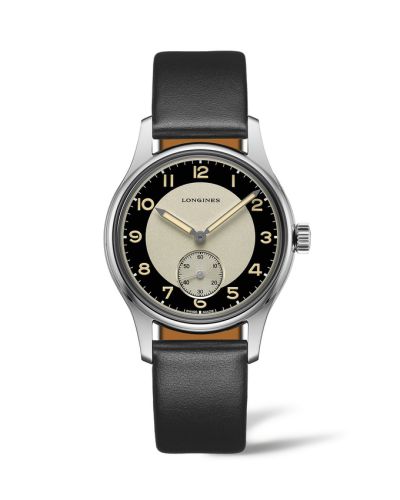 Longines Heritage 38.5 Small Seconds Tuxedo / Bull's Eye L2.330.4.93.0