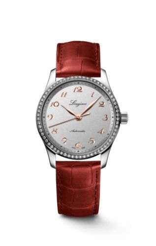 Longines Master Collection Date 34 Stainless Steel - Diamond / Silver L2.357.0.70.2