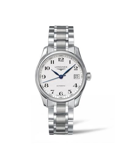 Longines Master Collection Date 34 Stainless Steel / Silver / Bracelet L2.357.4.78.6