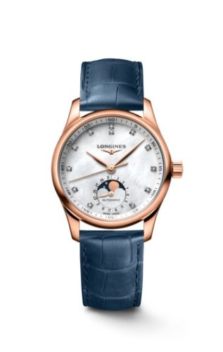 Longines Master Collection 34 Moonphase Pink Gold / MOP L2.409.8.87.2