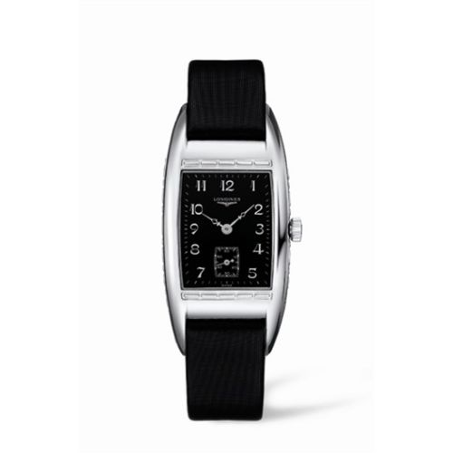 Longines BelleArti 25 Quartz Stainless Steel Black L2.501.4.53.3