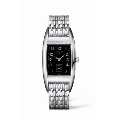 Longines BelleArti 25 Quartz Stainless Steel Black L2.501.4.53.6