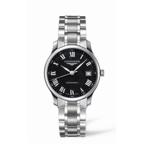 Longines Master Collection Date 36 Stainless Steel Black L2.518.4.51.6