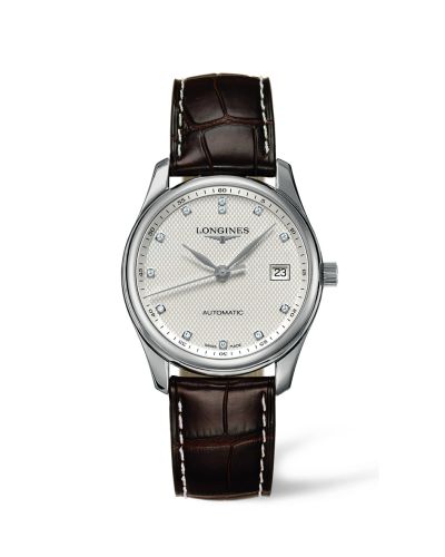 Longines Master Collection Date 36 Stainless Steel Diamond L2.518.4.77.3