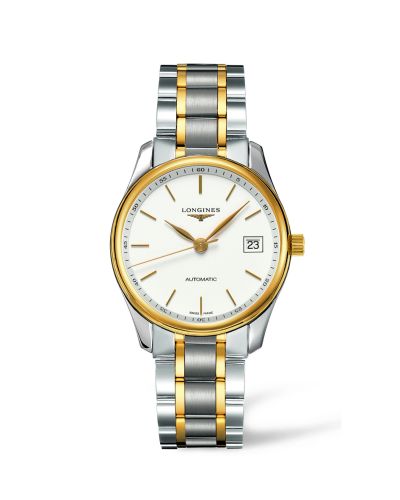 Longines Master Collection Date 36 Two Tone Stick L2.518.5.12.7