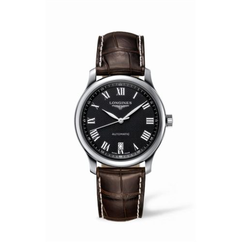 Longines Master Collection Date 38.5 Stainless Steel Black L2.628.4.51.5