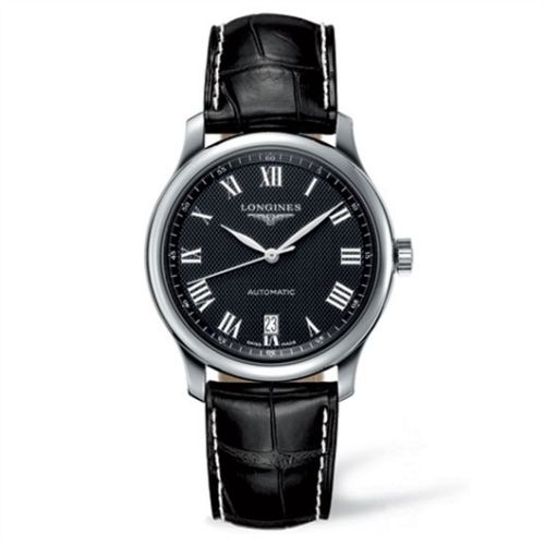 Longines Master Collection Date 38.5 Stainless Steel Black L2.628.4.51.7