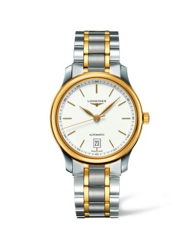 Longines Master Collection Date 38.5 Two Tone Stick L2.628.5.12.7
