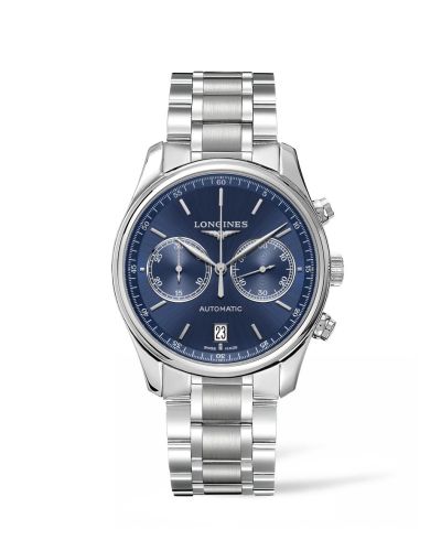 Longines Master Collection Chronograph 40 Stainless Steel / Blue / Bracelet L2.629.4.92.6