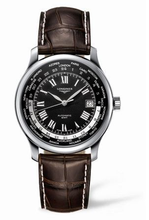 Longines Master Collection Worldtime Black L2.631.4.51.5