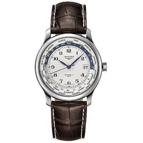 Longines Master Collection Worldtime Silver L2.631.4.70.3