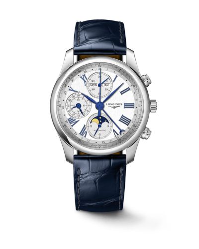 Longines Master Collection 40 Chronograph Calendar Stainless Steel / Silver L2.673.4.71.2