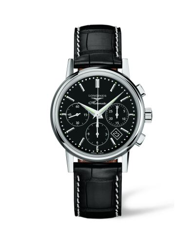Longines Column-Wheel Chronograph Black L2.733.4.52.0