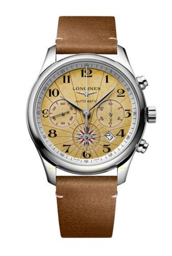 Longines Master Collection 42 Chronograph Comemorativa 500 Anos Circunavegação L2.759.4.69.2