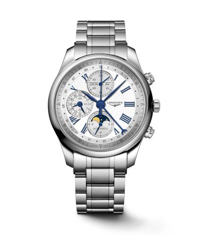 Longines Master Collection 42 Chronograph Calendar Stainless Steel / Silver / Bracelet L2.773.4.71.6