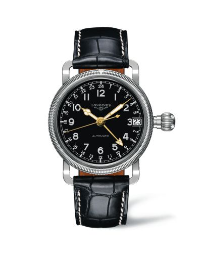 Longines Avigation Oversize Crown 24 Hours L2.778.4.53.2