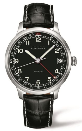 Longines Military 1938 24 hours Alligator L2.789.4.53.3