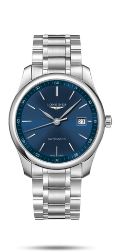 Longines Master Collection 40 Date Stainless Steel / Blue / Bracelet L2.793.4.92.6