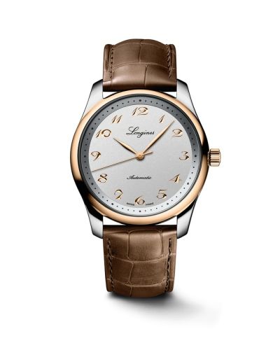 Longines Master Collection 40 Date Stainless Steel - Pink Gold / Silver L2.793.5.70.2