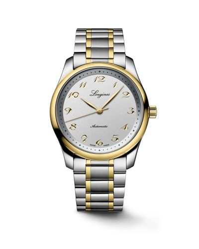 Longines Master Collection 40 Date Stainless Steel - Yellow Gold / Silver / Bracelet L2.793.5.72.7