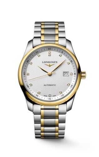 Longines Master Collection 40 Date Stainless Steel - Yellow Gold / Silver / Bracelet L2.793.5.97.7