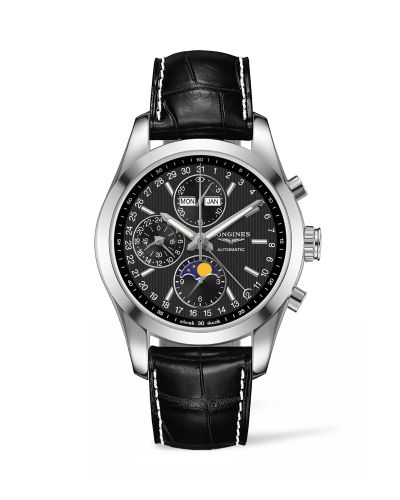 Longines Conquest Classic Moonphase Stainless Steel / Black L2.798.4.52.3