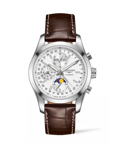 Longines Conquest Classic Moonphase Stainless Steel / Silver L2.798.4.72.3