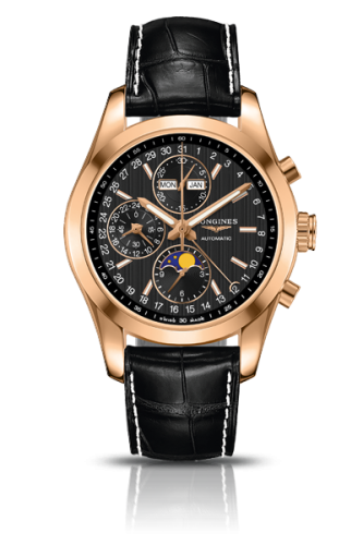 Longines Conquest Classic Moonphase Red Gold / Black L2.798.8.52.3