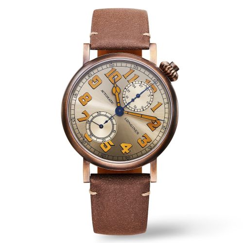 Longines Avigation Watch Type A-7 1935 41 Bronze / Champagne / The Hour Glass L2.825.1.33.2