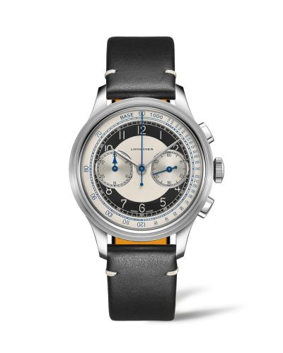 Longines Heritage Chronograph Tuxedo / Bull's Eye L2.830.4.93.0