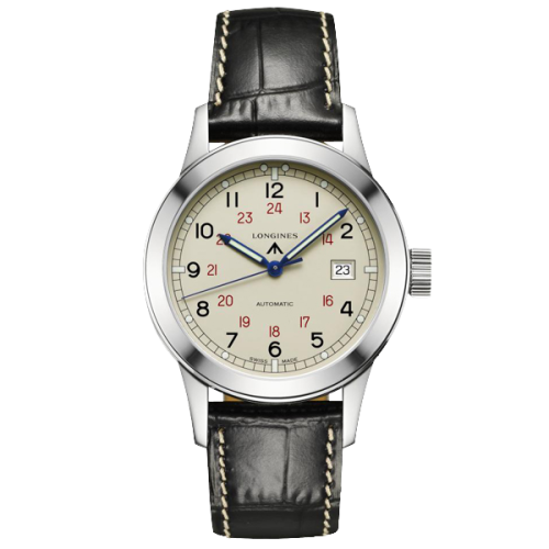Longines Heritage Military COSD Ivory L2.832.4.73.0