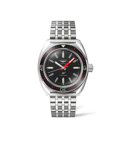Longines Ultra-Chron Diver Stainless Steel / Black / Bracelet L2.836.4.52.6