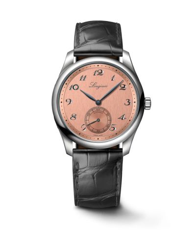 Longines Master Collection 38.5 Small Seconds Steel / Salmon L2.843.4.93.2
