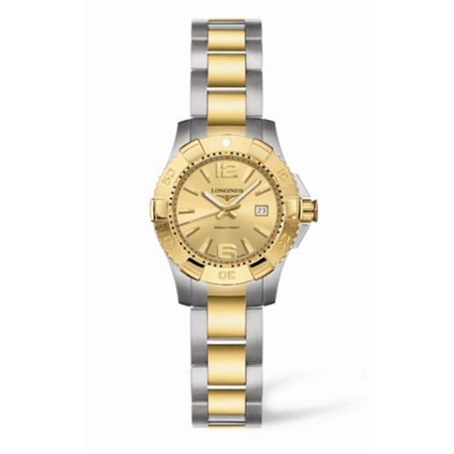 Longines Hydroconquest Quartz 25 Two Tone L3.147.3.36.7
