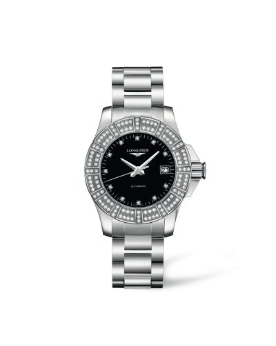 Longines Conquest 29.5 Automatic Double Row Diamond L3.180.0.57.6