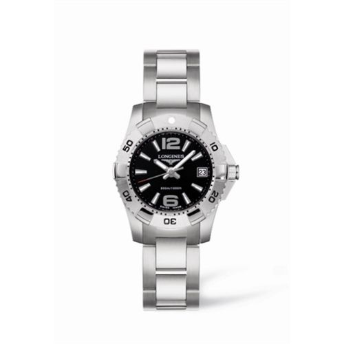 Longines Hydroconquest Quartz 29.5 Black L3.247.4.56.6