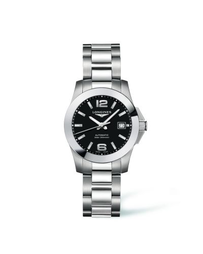 Longines Conquest 29.5 Automatic Stainless Steel Black L3.276.4.58.6