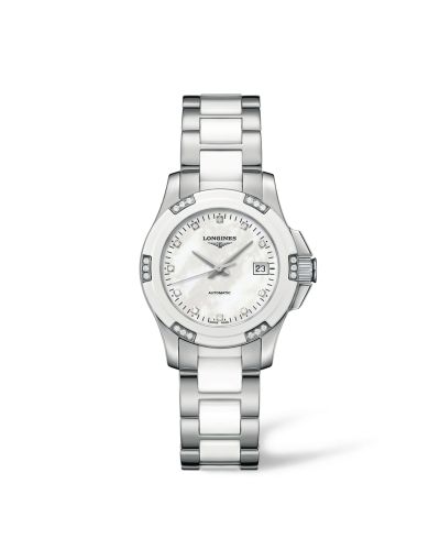 Longines Conquest Automatic 29.5 Ceramic Diamond L3.299.0.87.7