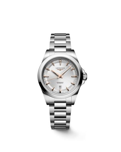 Longines Conquest 30 Stainless Steel / Silver / Bracelet L3.320.4.72.6