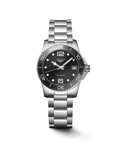 Longines HydroConquest 32 Quartz Stainless Steel / Black / Bracelet L3.370.4.56.6