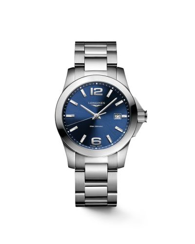 Longines Conquest Quartz 34 Stainless Steel / Blue L3.377.4.96.6