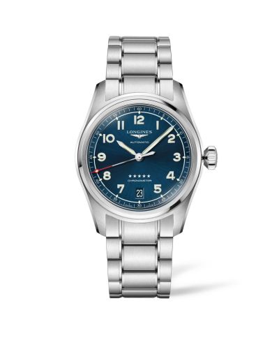 Longines Spirit Automatic 37 Blue / Bracelet L3.410.4.93.6