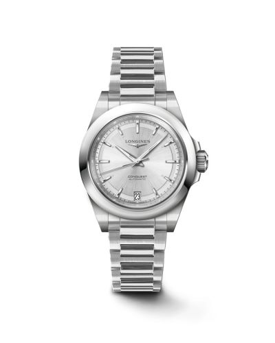 Longines Conquest 34 Stainless Steel / Silver / Bracelet L3.430.4.72.6
