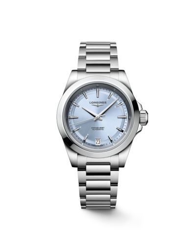 Longines Conquest 34 Stainless Steel / Ice Blue / Bracelet L3.430.4.92.6