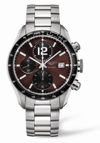 Longines GrandeVitesse Tachymeter Brown Bracelet L3.636.4.60.6