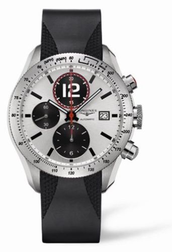 Longines GrandeVitesse Tachymeter Panda Rubber L3.636.4.70.9