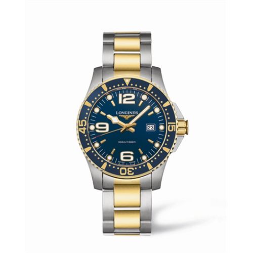 Longines Hydroconquest Quartz 39 Two Tone Blue L3.640.3.96.7