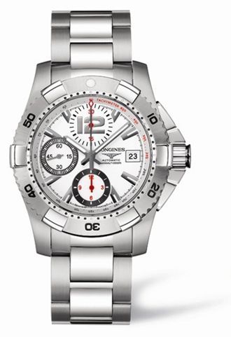 Longines Hydroconquest Chronograph Tachymeter L3.651.4.16.6