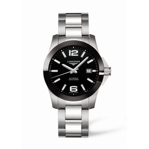 Longines Conquest Automatic 39 Ceramic L3.655.4.56.6